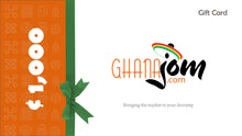 Load image into Gallery viewer, Ghanajom Gift Cards - GHS 3K
