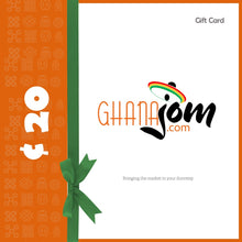 Load image into Gallery viewer, Ghanajom Gift Cards - GHS 3K
